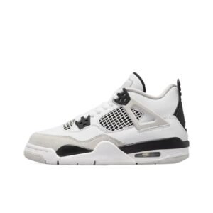 Jordan 4 Black and White Trendy Sneakers