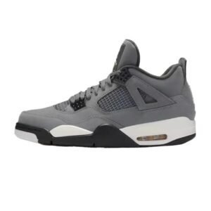 Jordan 4 Retro Style Grey Shoes