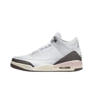 Jordan AJ3 Grey and White Retro Sneakers
