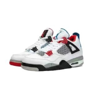 Jordan AJ4 Trendy White Sneakers