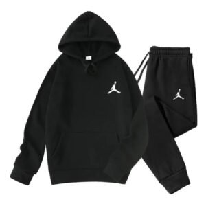 Jordan sporty and casual style black suit