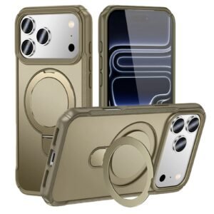 Kaguchi Magnetic Wind iPhone Case (Gold)