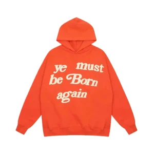 Kanye letter orange hoodie