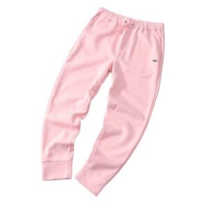 Lacoste casual style pink sweatpants