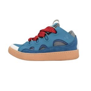 LANVIN retro-style blue sneakers