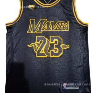 LBJ Mamba series basketball uniforms (black)