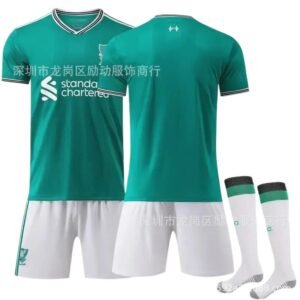 LFC retro - style green jersey
