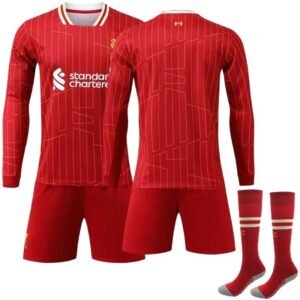 Liverpool red football kit set