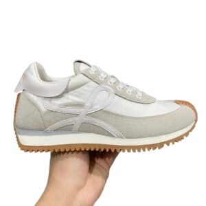 LOEWE retro - style gray - white sports shoes
