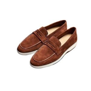 Loro Piana casual style brown loafers