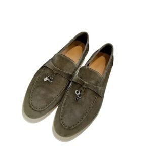 Loro Piana casual style grey shoes