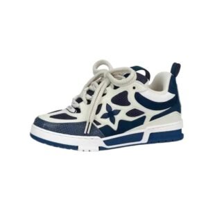 Louis Vuitton blue and white casual sports shoes