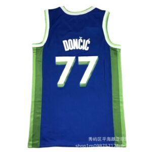 Luka Doncic series blue-green basketball uniforms