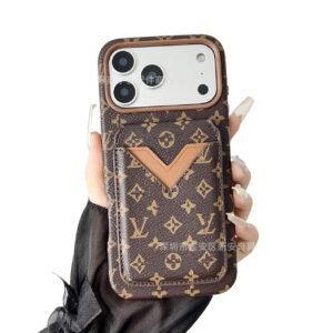 LV Monogram Retro Style iPhone Case