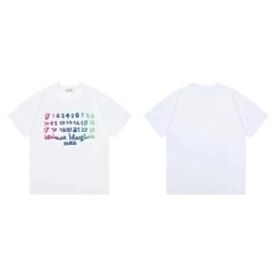 Maison Margiela white T-shirt with digital printing