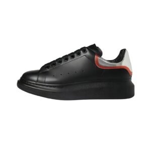 McQueen thick-soled trendy black shoes