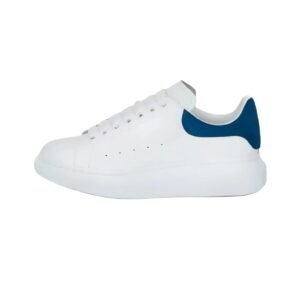 McQueen white sneakers with blue tail (casual style)