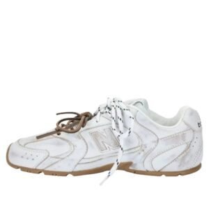 Miu Miu retro-style white sneakers