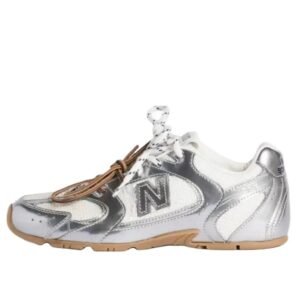 Miu Miu silver retro sneakers