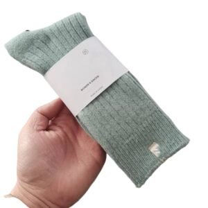 Miu Miu Solid Color Minimalist Style Socks