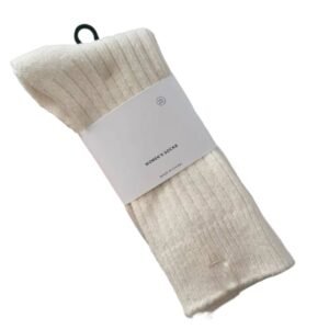 Miu Miu Solid Color Simple Style Socks