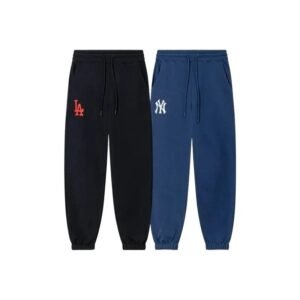 MLB classic sporty black and blue sweatpants