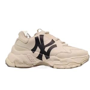 MLB dad style white sneakers