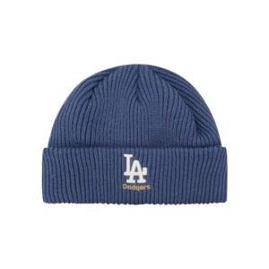 MLB Dodgers simple dark blue cap