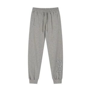 MLB letter style grey sweatpants
