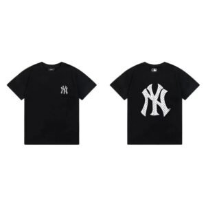 MLB New York Yankees Simple Black T-shirt