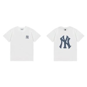 MLB New York Yankees Simple White T-shirt