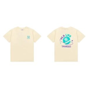 MLB Planet Style Cream T-shirt
