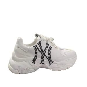 MLB retro-style white sports shoes