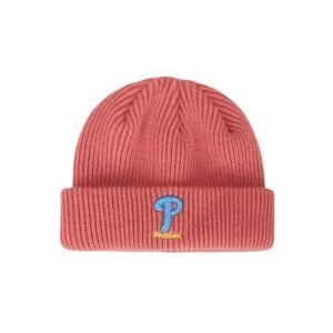 MLB simple-style pink knitted hat