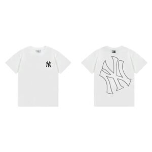 MLB white simple style T-shirt