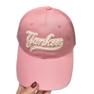 MLB Yankees pink baseball cap