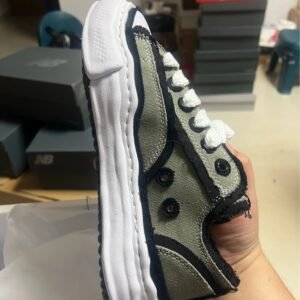 MMY Workwear Style Grey and Black Athletic Shoes