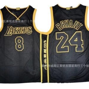 MN classic black and yellow basketball uniforms