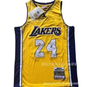 MN Lakers retro yellow jersey