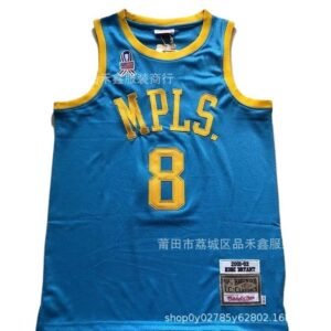 MN retro-style blue basketball vest
