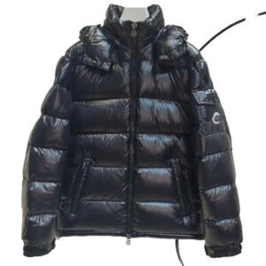 Moncler classic black down jacket