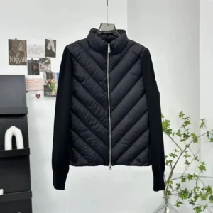 Moncler classic black trendy and cool down jacket