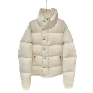 Moncler classic off-white down jacket