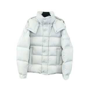 Moncler Classic Style Fashionable White Down Jacket