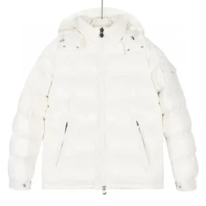 Moncler's classic white down jacket