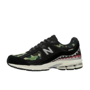 New Balance 2002R Camouflage Style Athletic Shoes