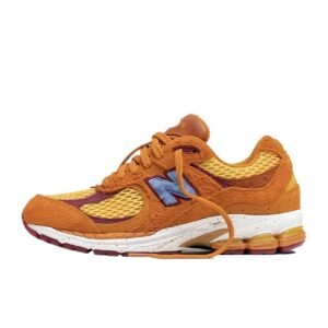 New Balance 2002R Retro Orange Athletic Shoes