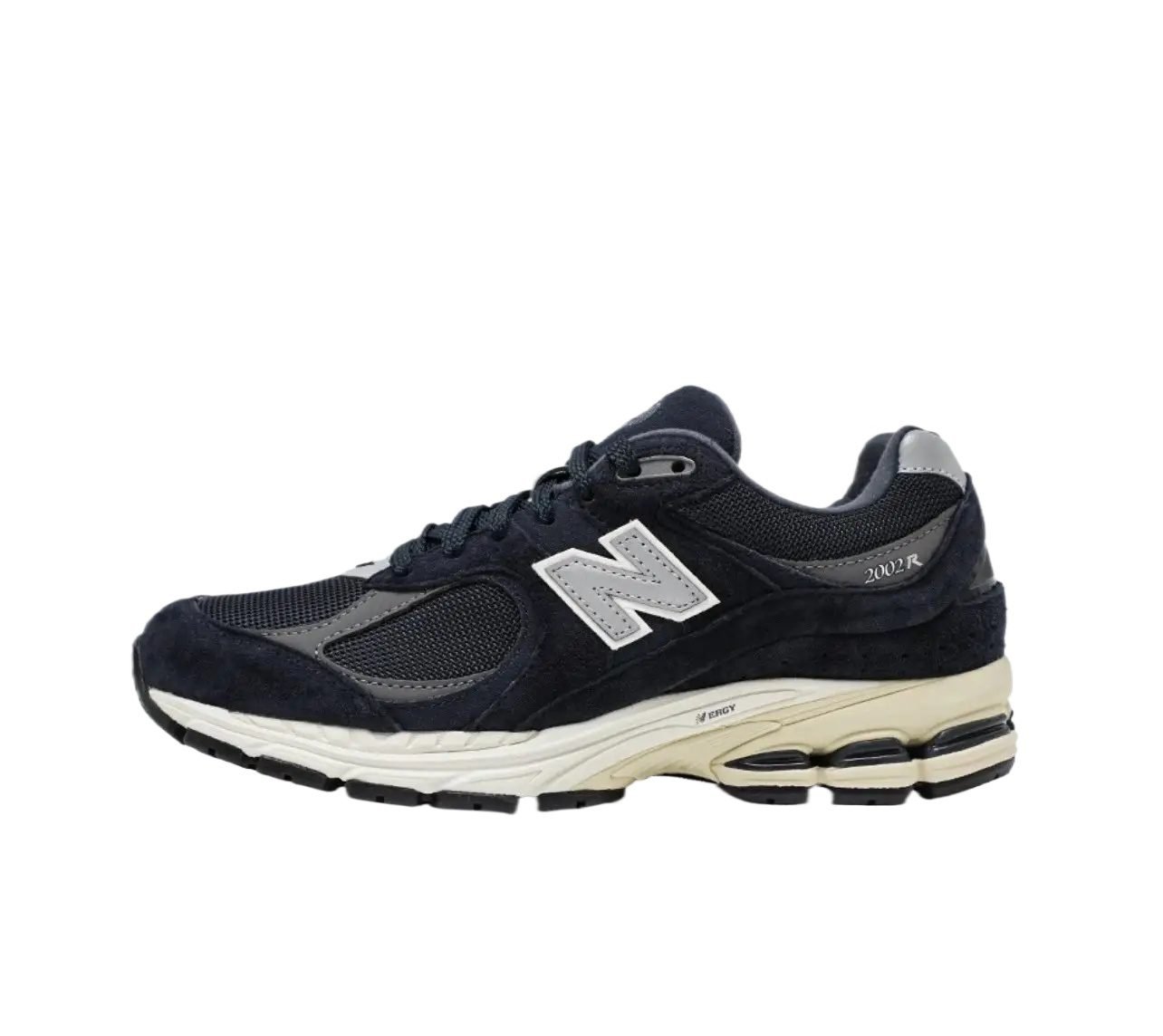 New Balance 2002R retro-style black shoes