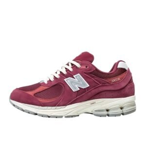 New Balance 2002R Retro Style Burgundy Shoes