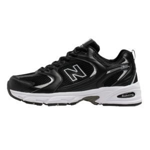 New Balance 530 retro-style black shoes